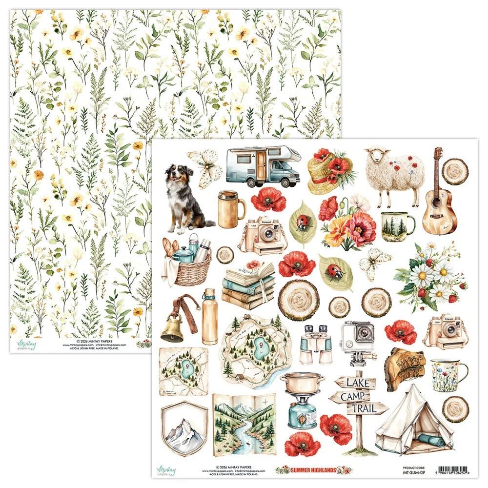Carta Scrap Elements Summer Highlands