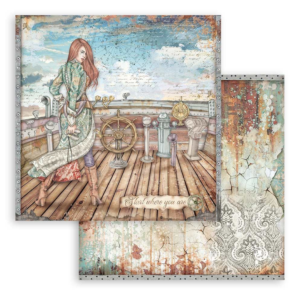 Carta Scrap Lady Vagabond Lifestyle Timone