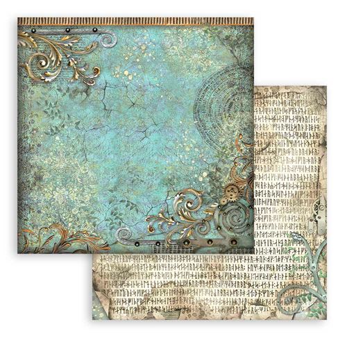 Carta Scrap Magic Forest Corners Stamperia