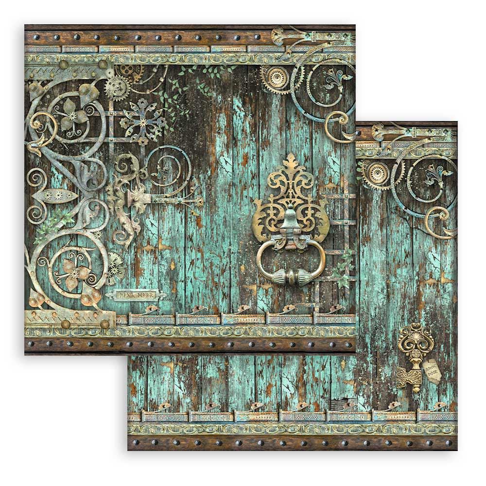 Carta Scrap Magic Forest Door Ornaments Stamperia