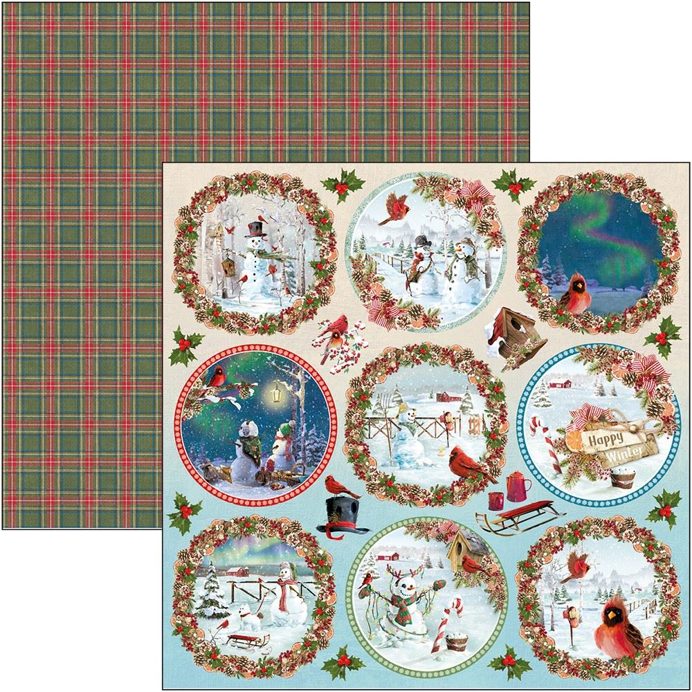 Carta Scrap Medallions Northern Lights