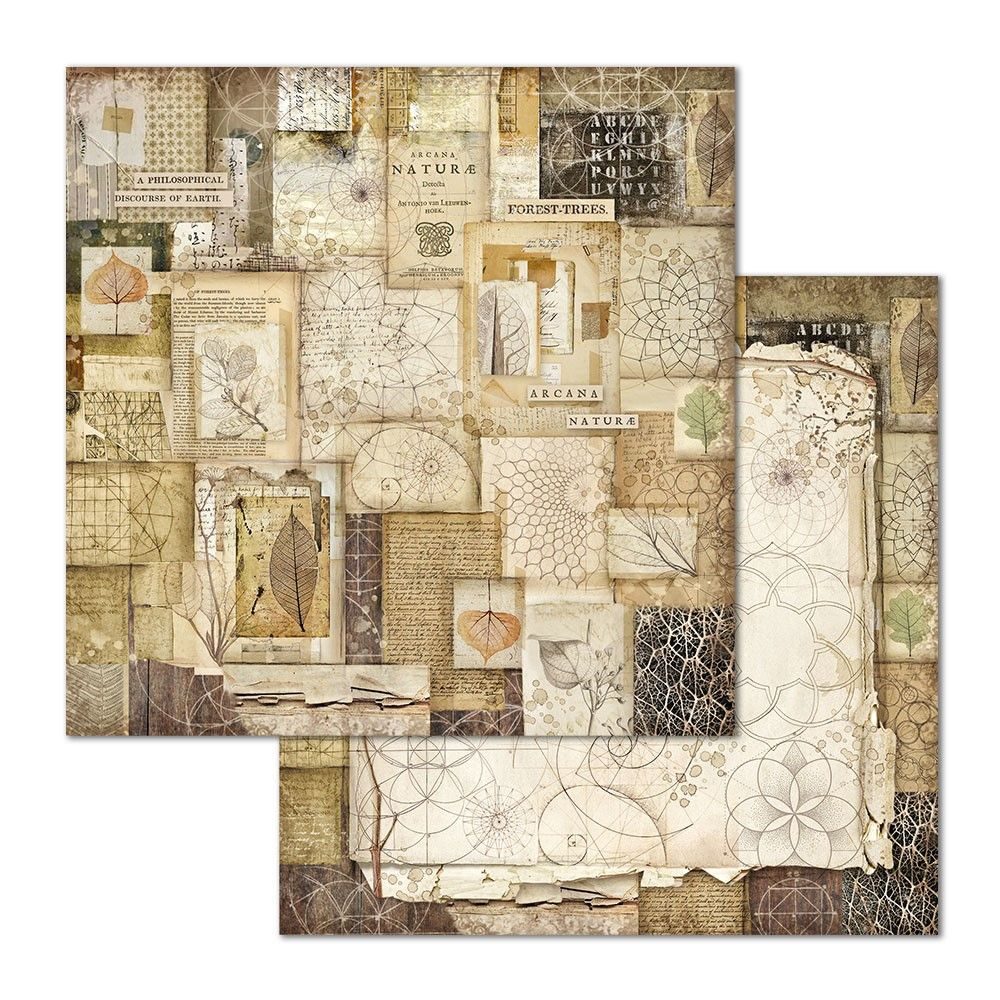 Carta Scrap Natura patchwork