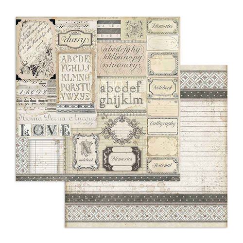 Carta Scrap Patchwork di Etichette