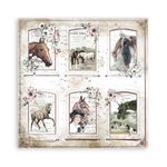 Carta Scrap Romantic Horses cards