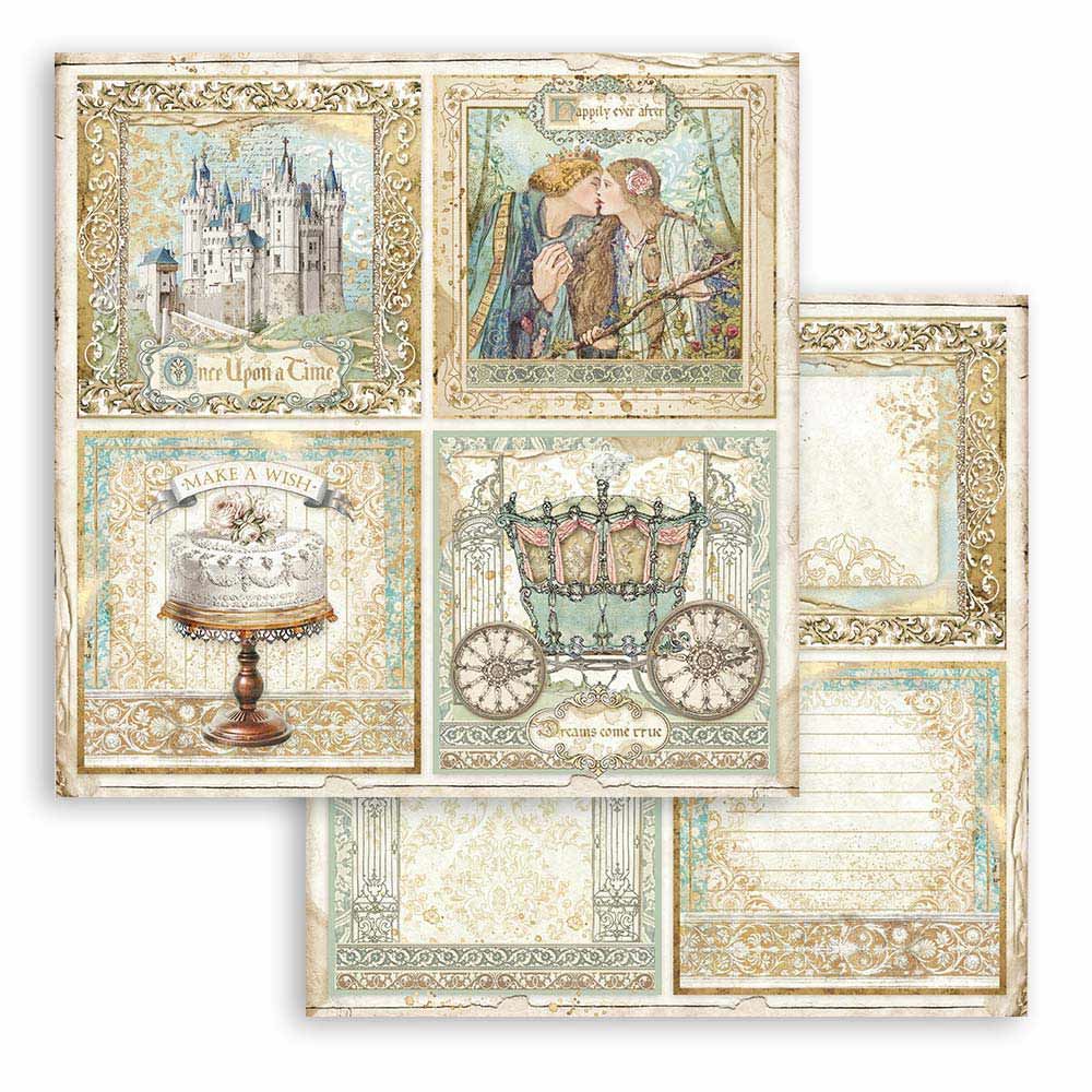 Carta Scrap Sleeping Beauty 4 cards