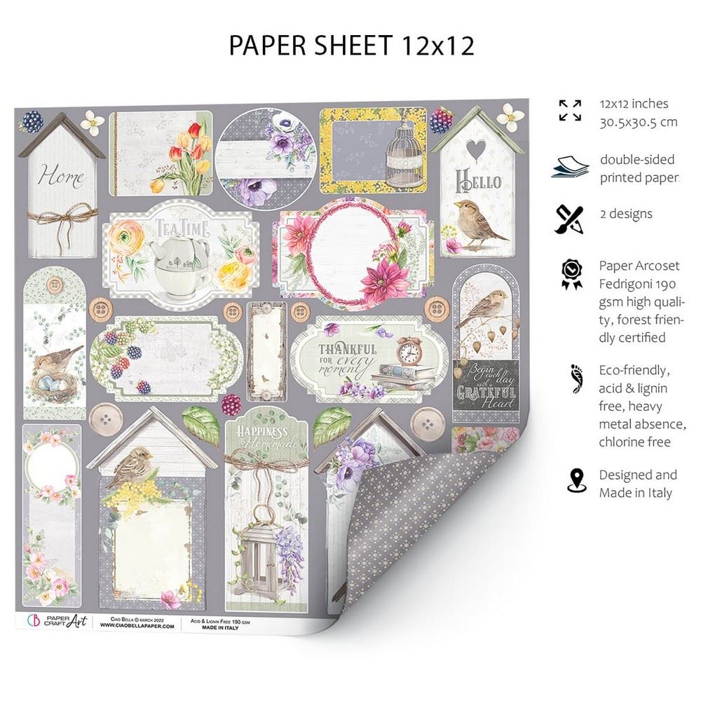 Carta Scrap Sparrow Hill Labels