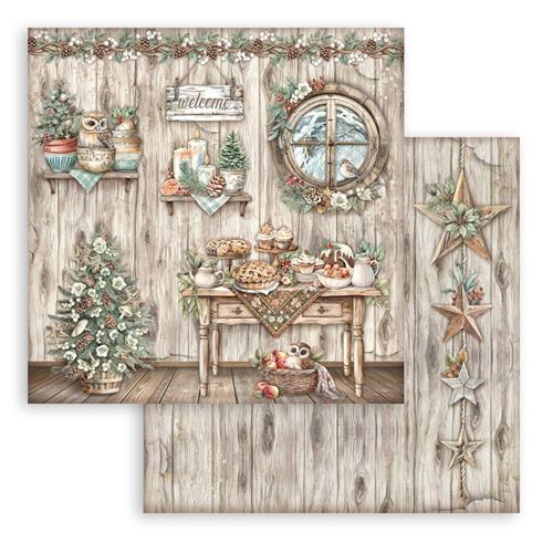 Carta Scrap The Owl's House tavola Stamperia