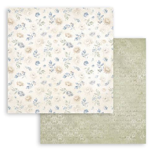 Carta Scrap Timeless sfondo di rose Stamperia