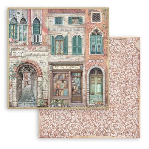 Carta Scrap Venice City of Art Palace Antica Legatoria Stamperia