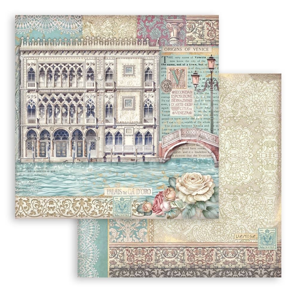 Carta Scrap Venice City of Art Palace Museum Stamperia
