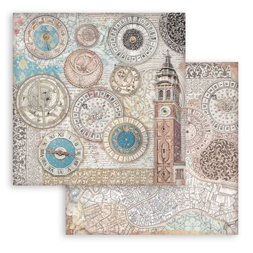 Carta Scrap Venice City of Art Palace campanile Stamperia