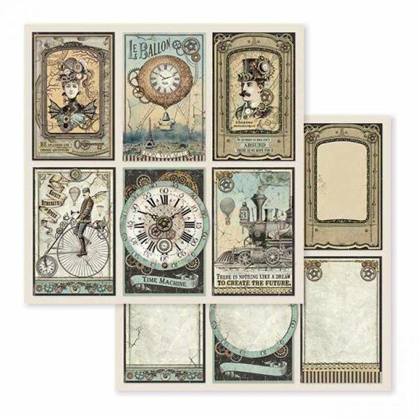 Carta Scrap Voyages Fantastiques cards