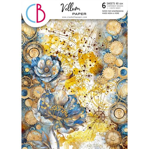 Carta Vellum Celestial formato A4