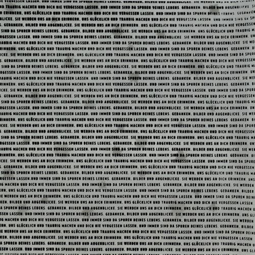 Carta Vellum Velvet Text Trauer