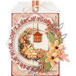 Carta da Découpage Autumn Wreaths