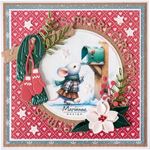 Carta da Découpage Christams Mail