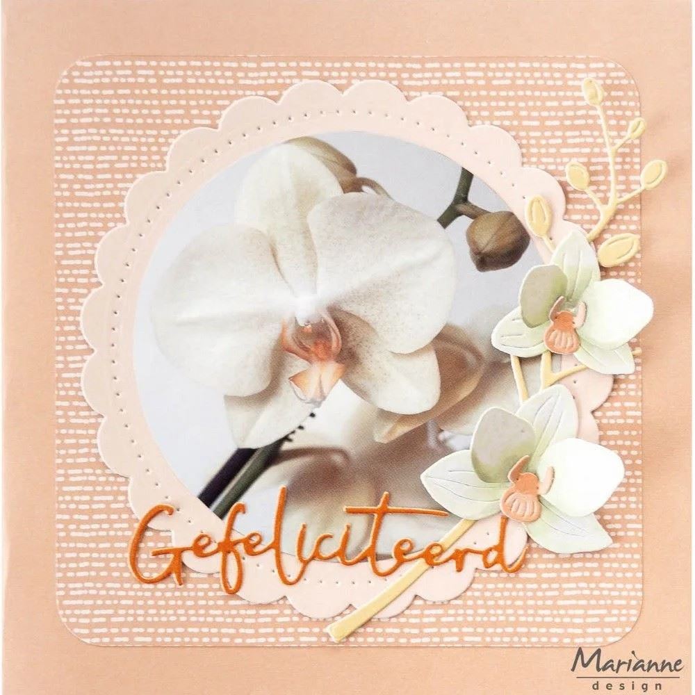 Carta da Découpage Condoleance Orchid