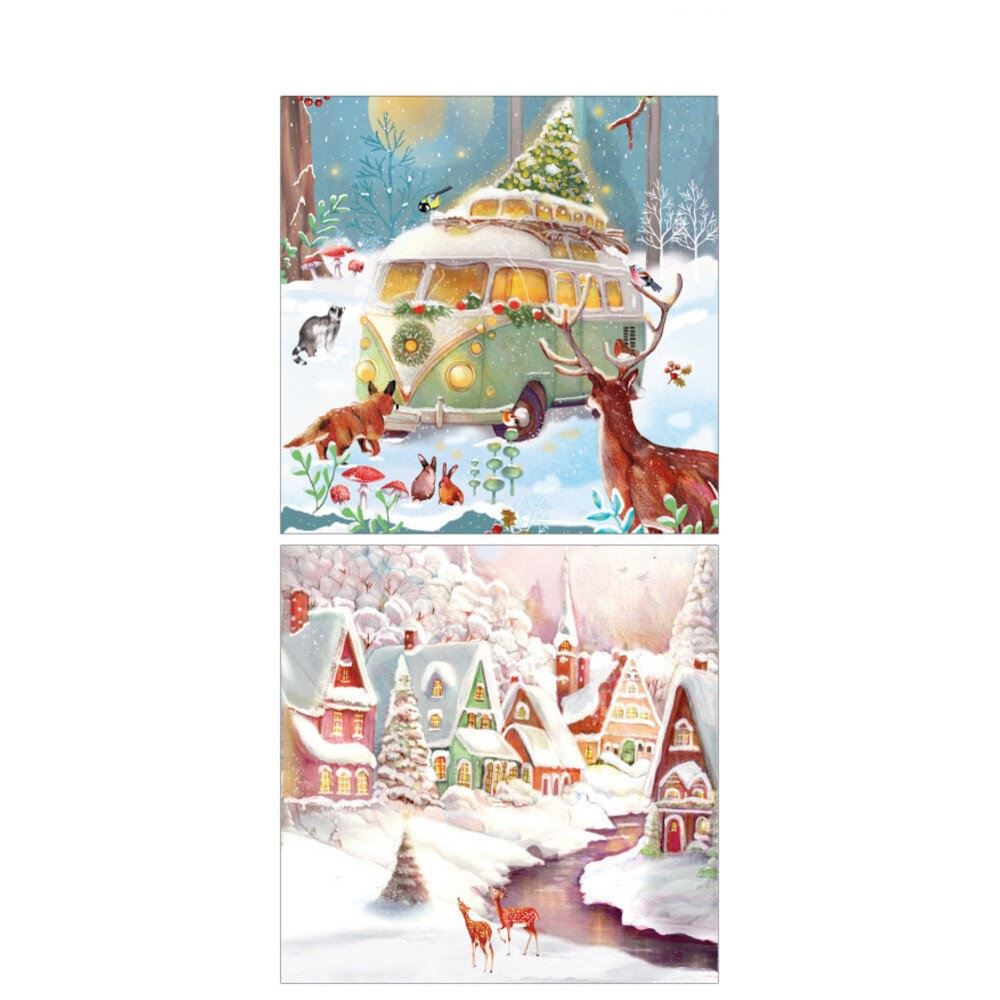 Carta da Decoupage Cosy Christmas XL