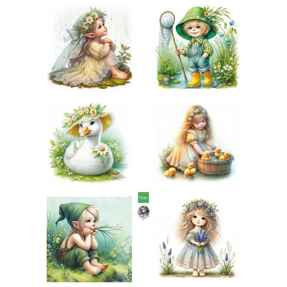 Carta da Découpage Cozy Spring