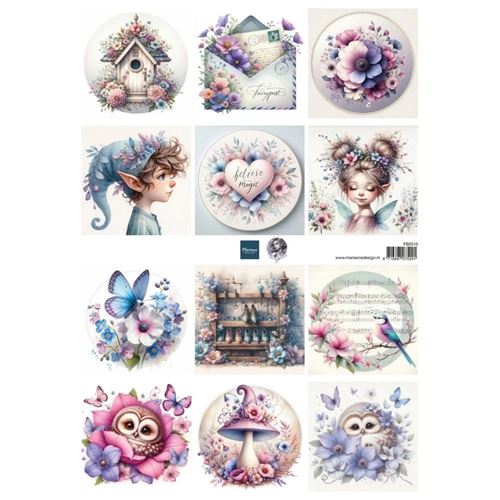 Carta da Découpage Magiche Miniature