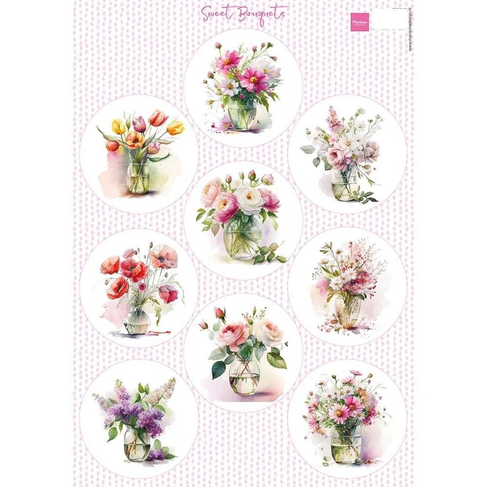 Carta da Découpage Sweet Bouquets