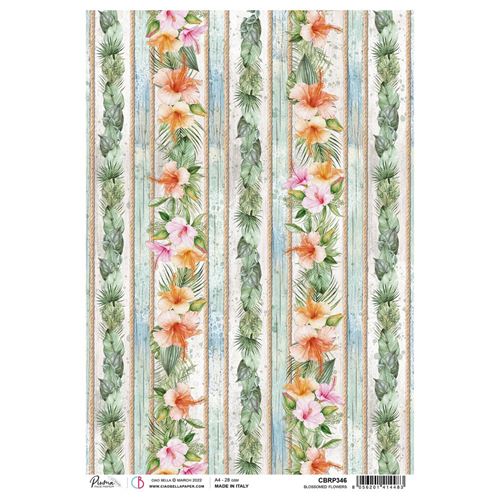 6 Confezione Stamperia Carta di Riso Foglio A4-Hortensia & Libellula 6 Confezione Stamperia Carta di Riso Foglio A4-Hortensia & Libellula