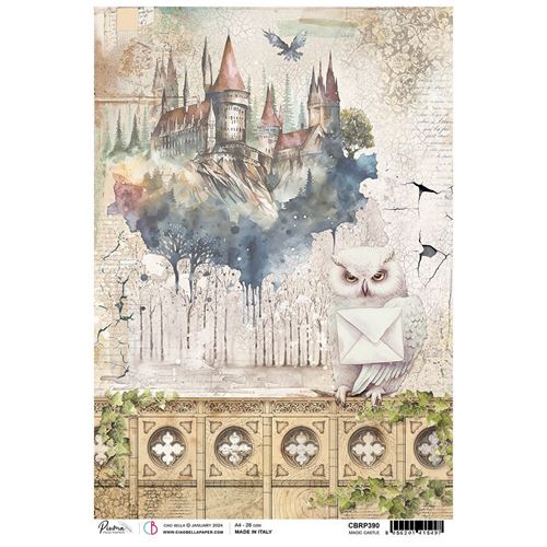 Carta di Riso Magic Castle A4