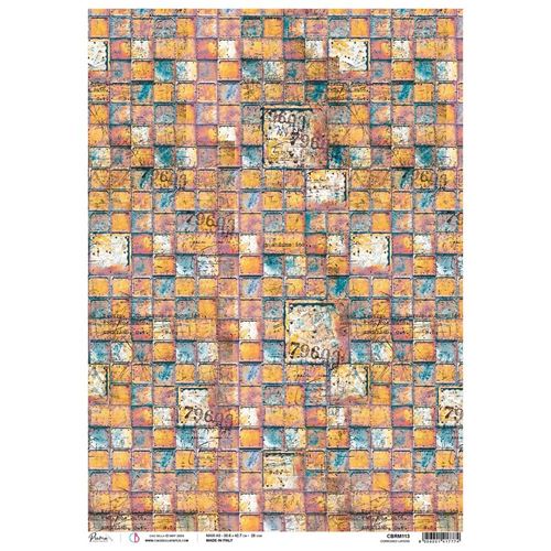 Carta di Riso Maxi A3 Corroded Layers