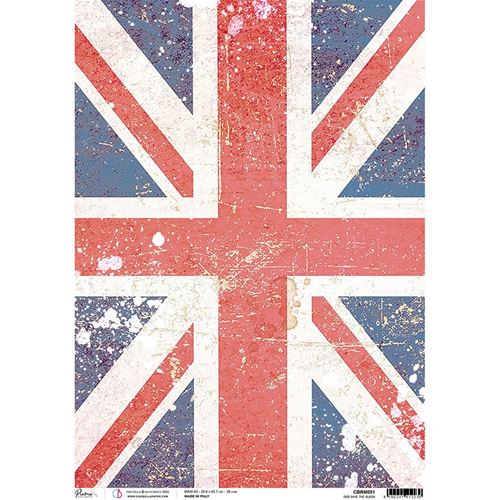 Carta di Riso Maxi A3 God Save the Queen