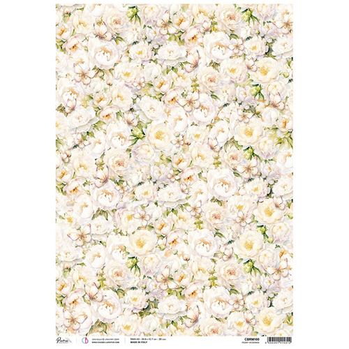 Carta di Riso Maxi A3 Peony Weddings