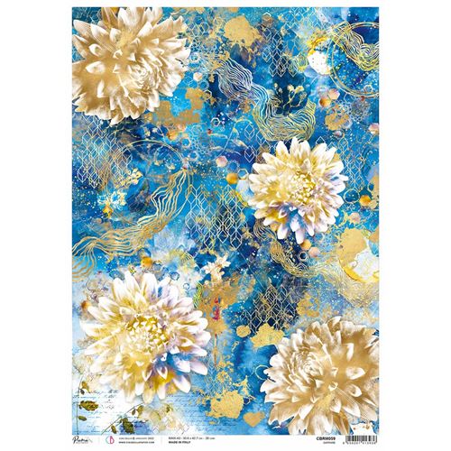 Stamperia Carta di riso A4 | Roseland - Rounds Stamperia Carta di riso A4 | Roseland - Rounds