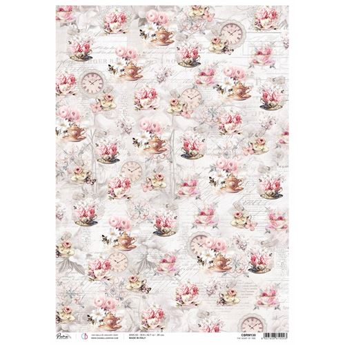 Carta di Riso Maxi A3 Timeless Moments The Heart of Time