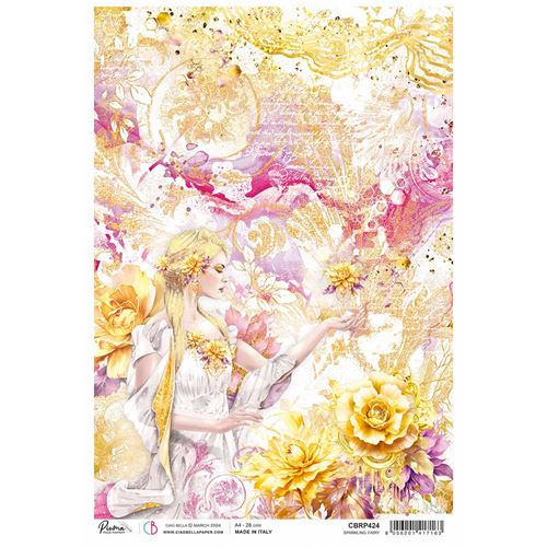 Carta di Riso Sparkling fairy A4