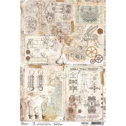 Carta di riso Alice Cards - Mondo Fai da Te