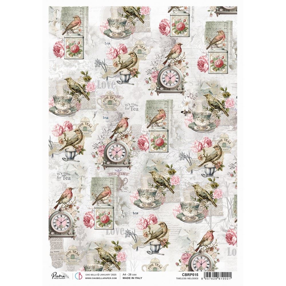 Carta di Riso Timeless Moments Timeless melodies A4