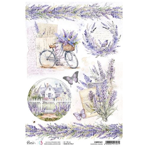 Carta di Riso Whispering Dreams A4
