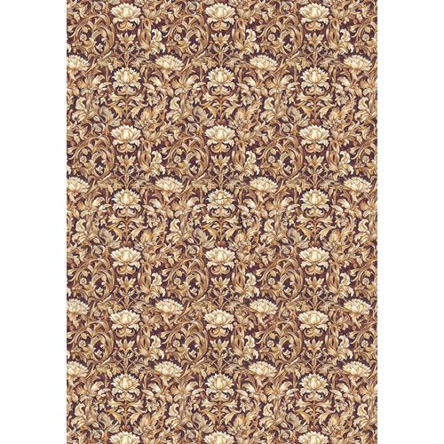 Carta di riso A3 Arabesque of flowers Cabinet of Curiosities