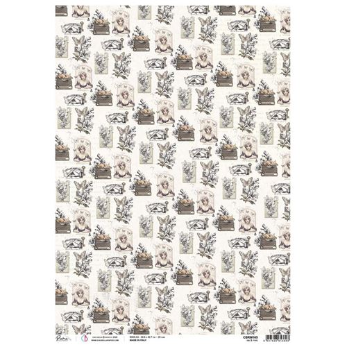 Carta di riso A3 Ink & TypeTypographic