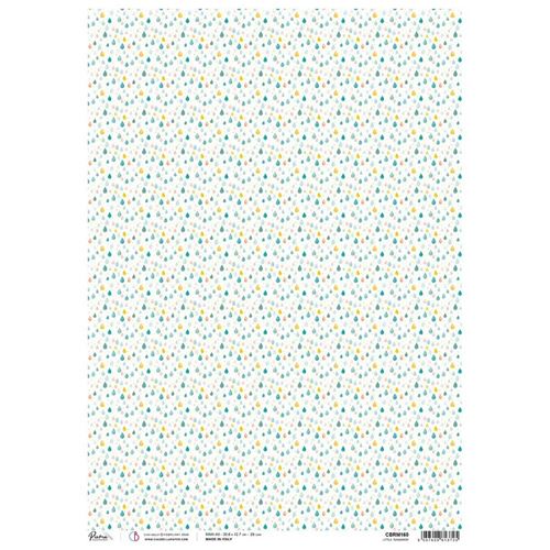 Carta di riso A3 Little Raindrop Lunibloom