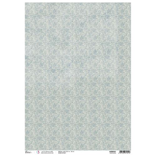 Carta di riso A3 Silver Bloom Eastern Journey