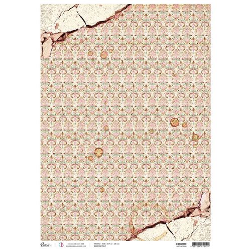 Carta di riso A3 Soft pattern Chocolate Wanderlust