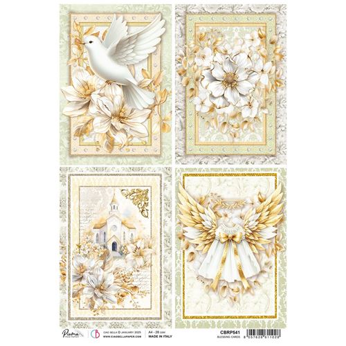 Carta di riso A4 Blessing Cards Blessing Day
