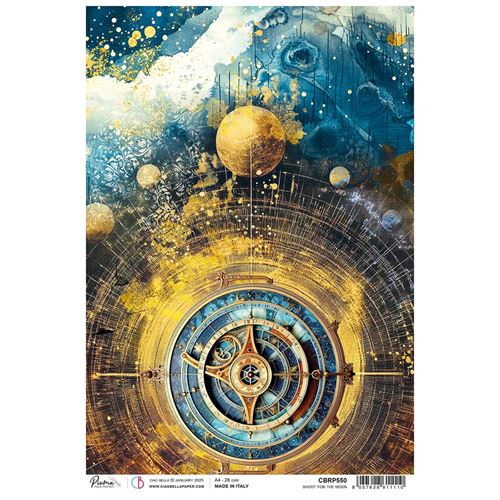 Carta di riso A4 Shoot for the Moon Celestial
