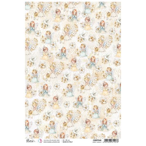 Carta di riso A4 Sweet Angels Blessing Day