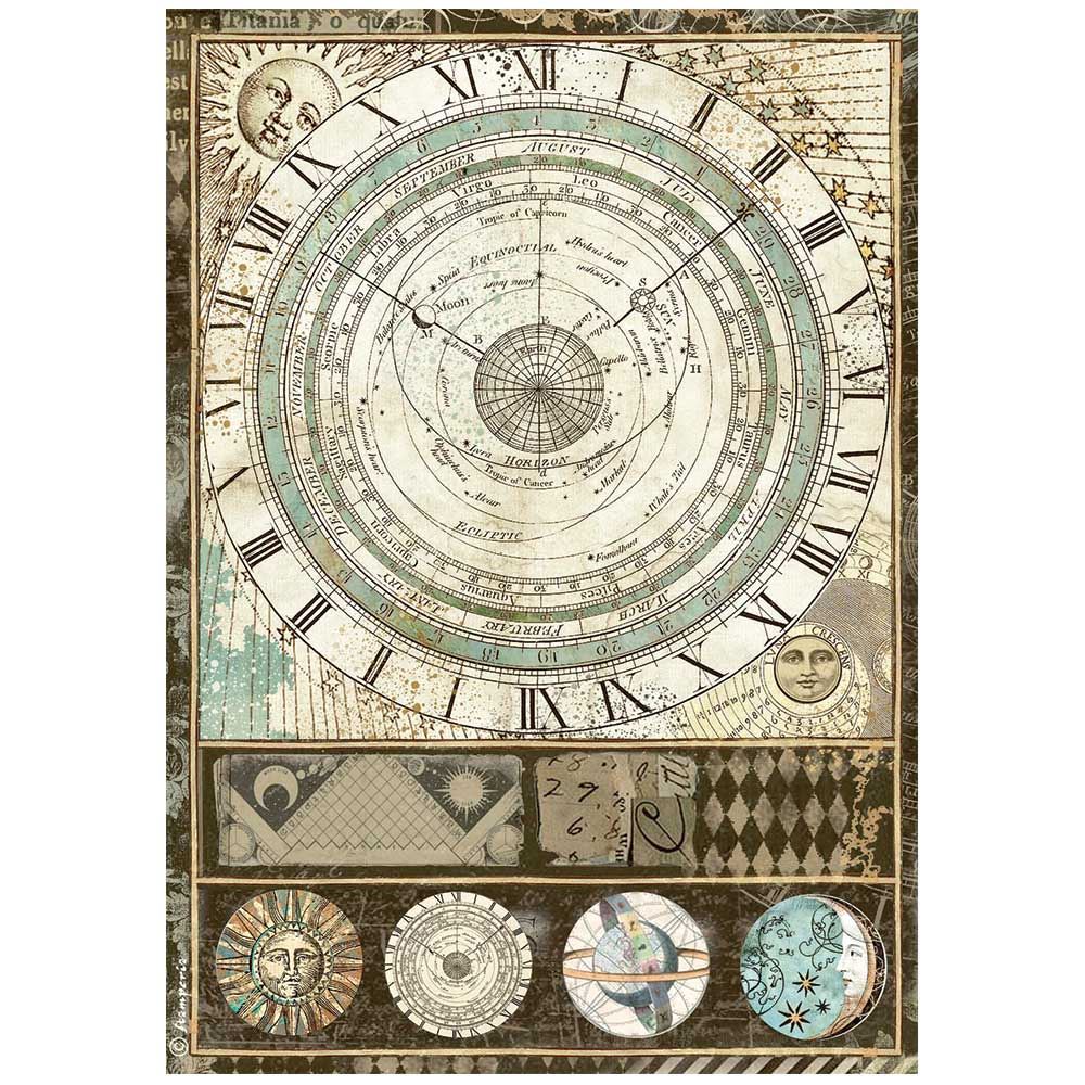 Carta di riso Alchemy Astrolabio