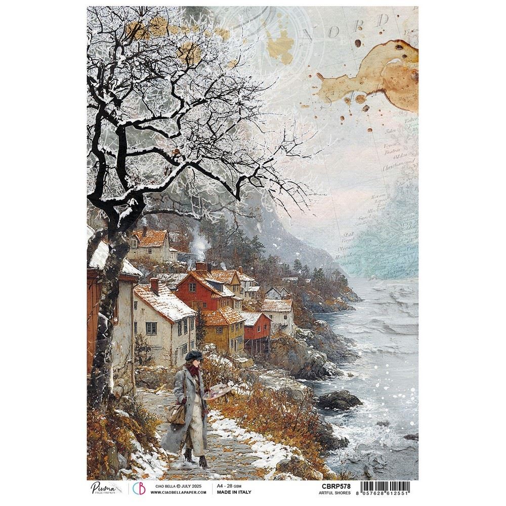 Carta di riso Artful Shores An artist journey