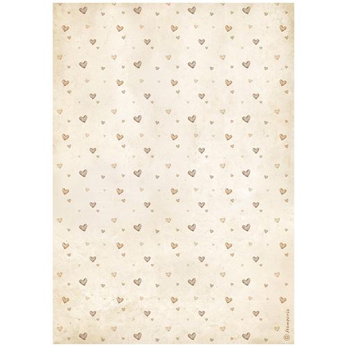 Carta di riso Baby cuoricini Stamperia