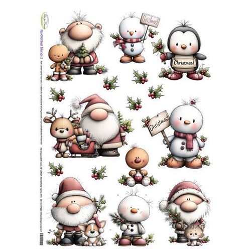 Carta di riso Best Friends 2