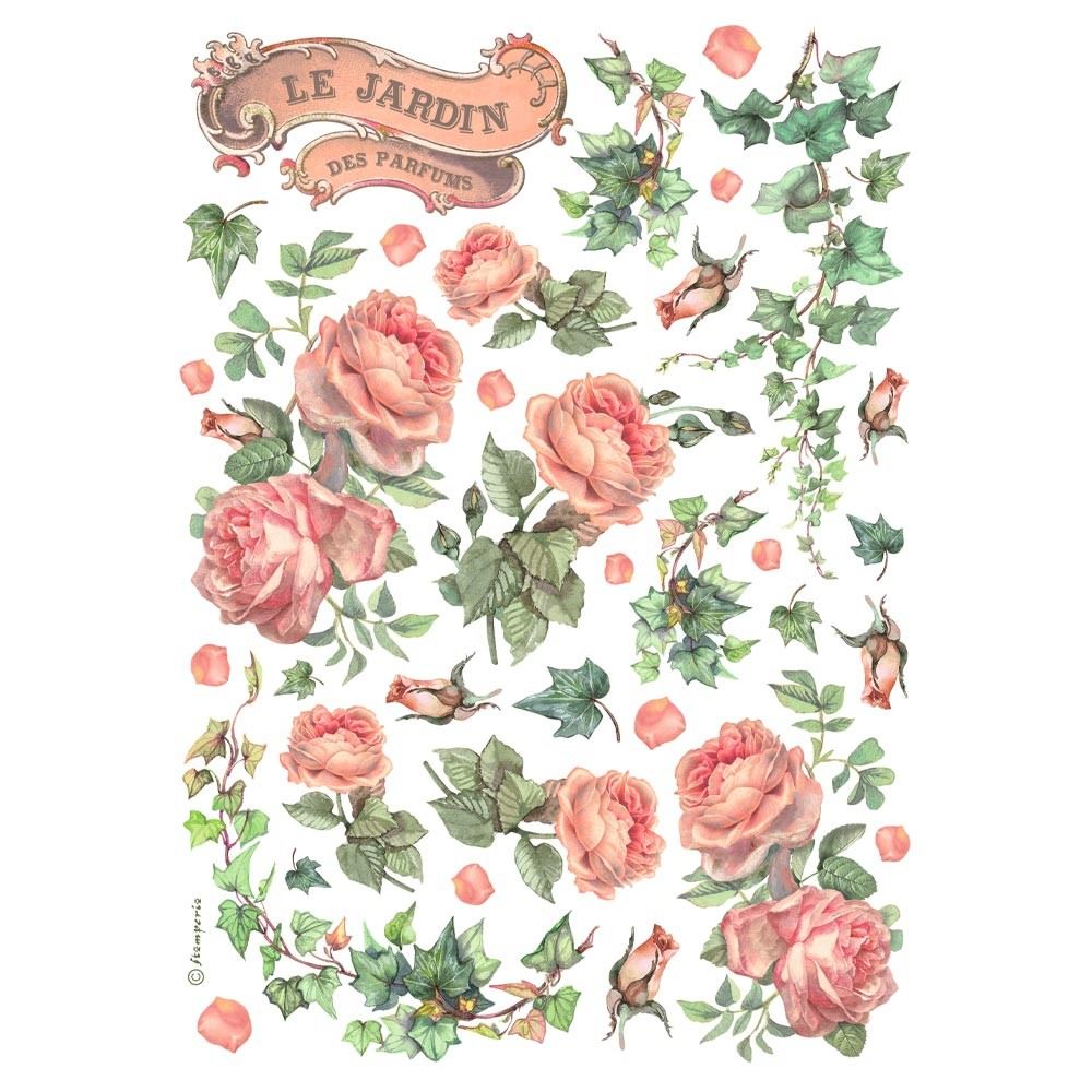 Carta di riso Best Sellers Les jardins des parfums Stamperia