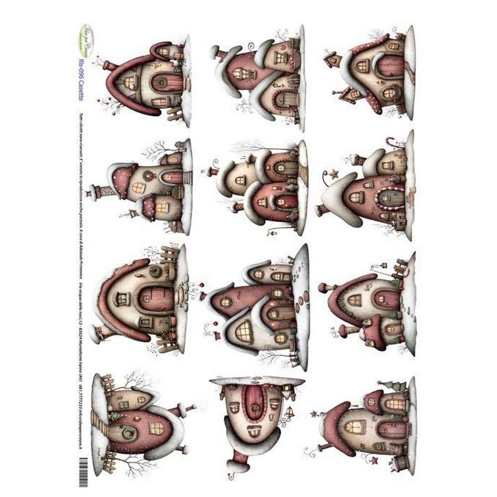 Carta di riso Casette